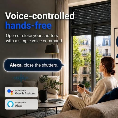 LoraTap 4-Pack Smart WiFi Roller Shutter & Curtain Switch Module
