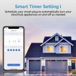 Meross Smart WiFi Socket (Type F) - 3 Pack | Apple HomeKit, Alexa & Google Assistant Compatible