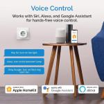Meross Smart WiFi Socket (Type F) - 3 Pack | Apple HomeKit, Alexa & Google Assistant Compatible