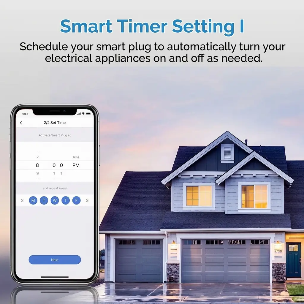 Meross Smart WiFi Socket (Type F) - 3 Pack | Apple HomeKit, Alexa & Google Assistant Compatible 2