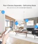Sonoff 4CHR3 4-Gang Wi-Fi Smart Switch with DIN Rail Mount