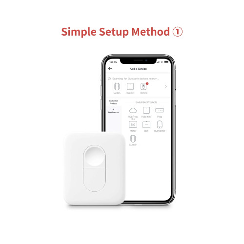 SwitchBot Remote Control for Smart Curtain and Home Automation