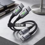 INIU 100W 2 Meter Fast Charging Short USB-C to USB-C Cable (2-Pack, 2m)
