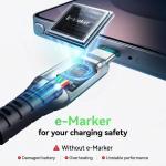 INIU 100W 2 Meter Fast Charging Short USB-C to USB-C Cable (2-Pack, 2m)