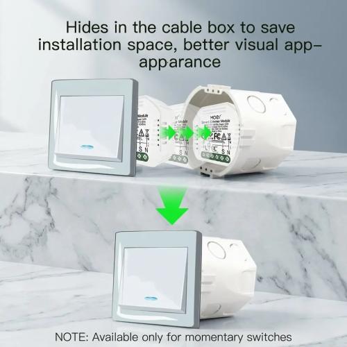 MOES Tuya WiFi Smart LED Dimmer Switch Module 1 Gang
