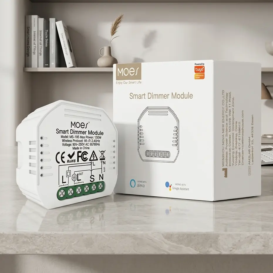 MOES Tuya WiFi Smart LED Dimmer Switch Module 1 Gang