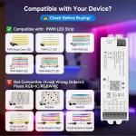 BTF-LIGHTING WB5 5-in-1 Smart WiFi LED Controller for RGB/CCT/Dimming Strips
