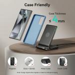 INIU 15W Fast Wireless Charging Stand with Adaptive LED and TempGuard