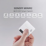 SONOFF MINIR2 WiFi Smart Switch - 2-Way DIY Module, Voice & App Control