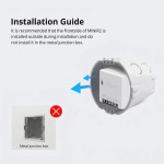 SONOFF MINIR2 WiFi Smart Switch - 2-Way DIY Module, Voice & App Control