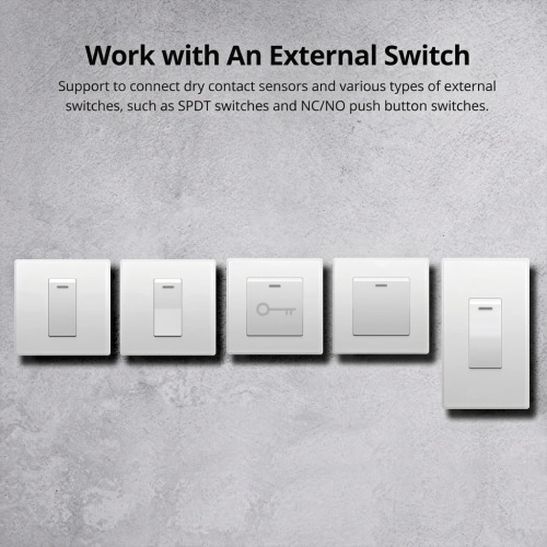 SONOFF MINIR2 WiFi Smart Switch - 2-Way DIY Module, Voice & App Control