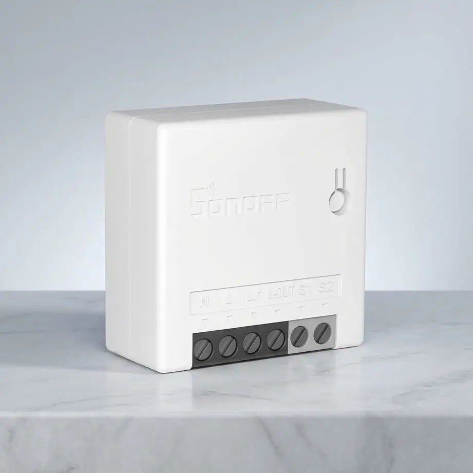 SONOFF MINIR2 WiFi Smart Switch - 2-Way DIY Module, Voice & App Control