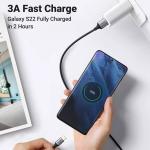 UGREEN USB 3.0 to USB-C Cable, 5Gbps Data Sync & 3A Fast Charging, 1M - Nylon Braided 20287