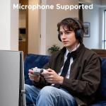 UGREEN USB to 3.5mm Audio Adapter, External Sound Card DAC 24bit/96kHz with TRRS Microphone Support 30757