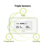 Aqara TVOC Air Quality Monitor with E-Ink Display, Temperature & Humidity Sensor