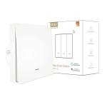 MOES ZigBee Smart Light Switch 1 Gang without Neutral Conductor No Capacitor Required, Also Works with L&N Cable, Compatible with Smart Life Tuya App Alexa Google, Tuya Zigbee Hub Required
