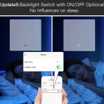 MOES ZigBee Smart Light Switch 1 Gang without Neutral Conductor No Capacitor Required, Also Works with L&N Cable, Compatible with Smart Life Tuya App Alexa Google, Tuya Zigbee Hub Required