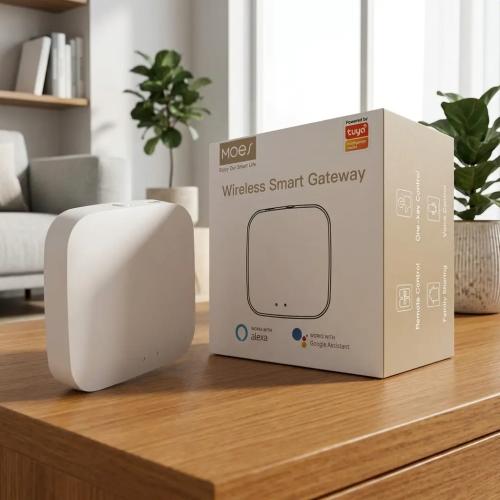 MOES Tuya ZigBee & BLE Multi-Mode Smart Home Gateway WiFi Mesh Hub