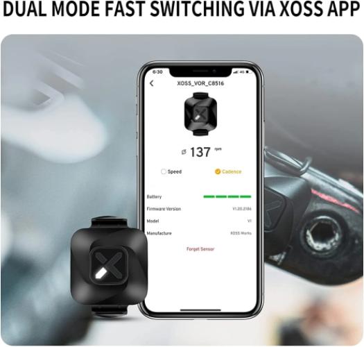 XOSS Vortex Speed and Cadence Sensor