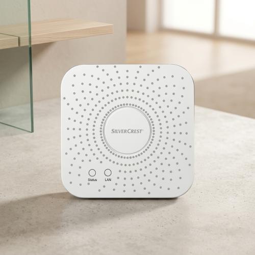 Livarno Lux Smart Home Zigbee 3.0 LED E27 Starter Kit with 3 Bulbs, Gateway, and Remote
