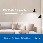 Tapo TP-Link L520E Smart WiFi LED Bulb, E27 Cool White, Dimmable, No Hub Required