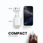 UGREEN 65W GaN USB-C 3-Port Fast Wall Charger - Compact PD Power Adapter 90496