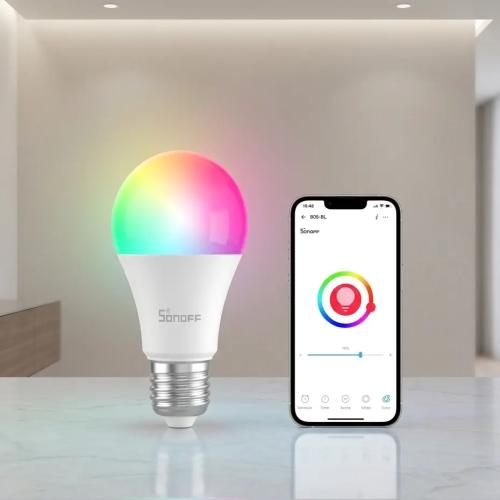 SONOFF B05-BL-A60 Smart WiFi LED Light Bulb E27 9W RGBCW Dimmable