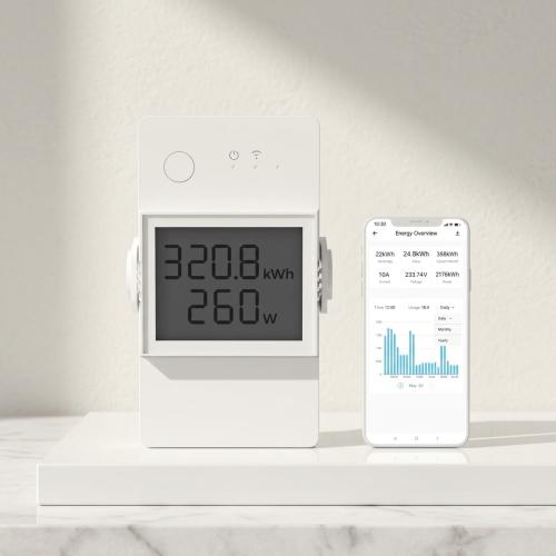 SONOFF POW Elite 20A WiFi Smart Power Meter Switch & Energy Monitor