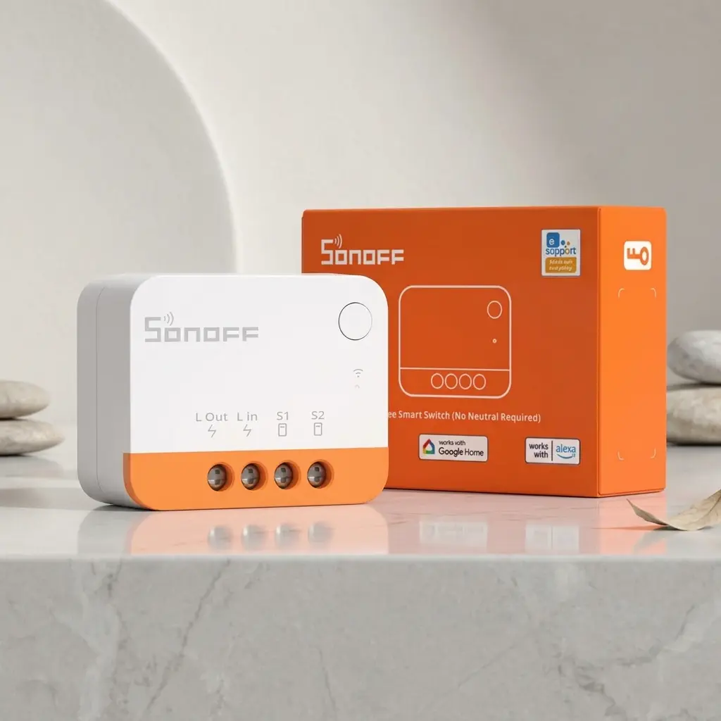 SONOFF ZBMINIL2 Extreme Zigbee 3.0 Smart Light Switch - No Neutral Required