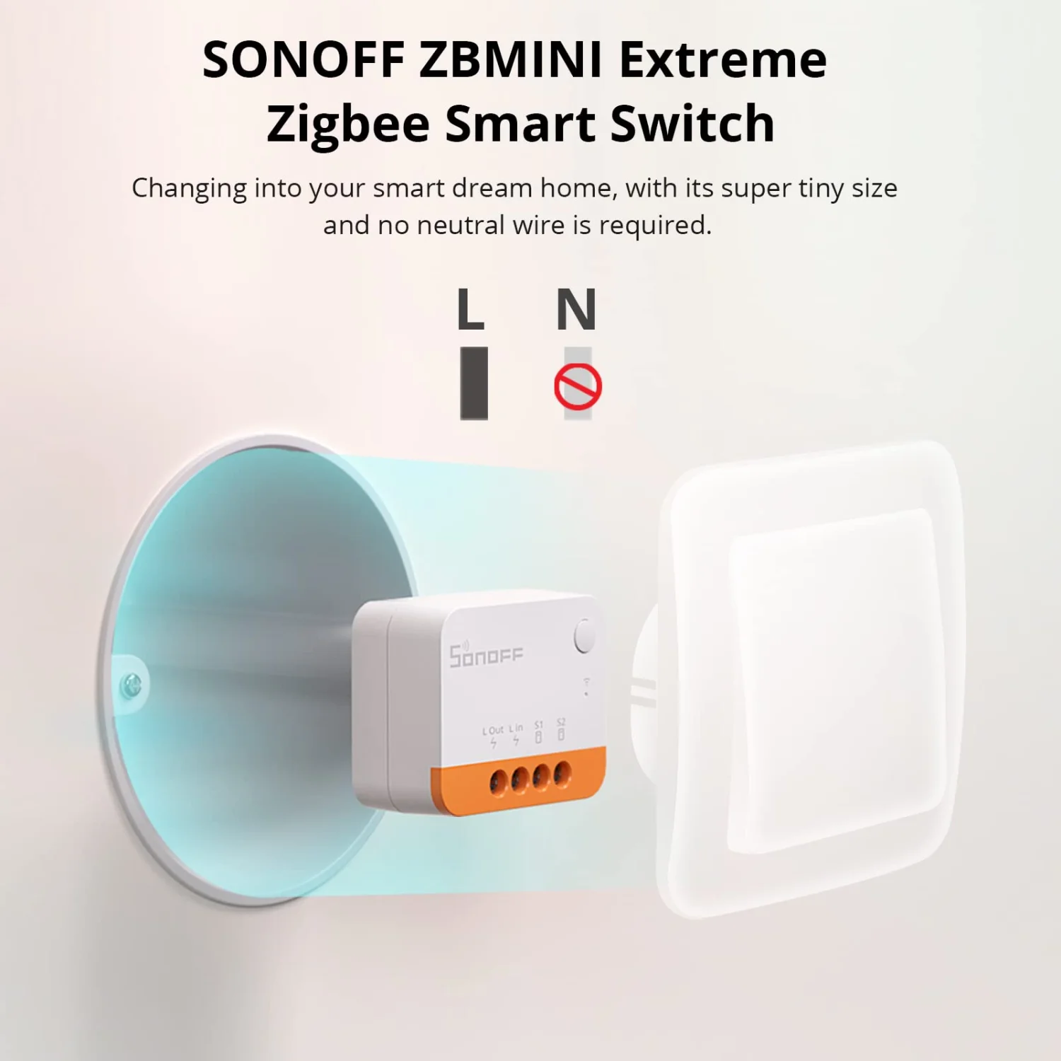 SONOFF ZBMINIL2 Extreme Zigbee 3.0 Smart Light Switch - No Neutral Required 3