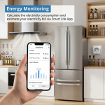EIGHTREE Wi-Fi Smart Plug with Energy Monitoring - 4 Pack