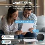 EIGHTREE WiFi Smart Plug (Type F) - 16A Energy Monitoring Outlet (4-Pack)