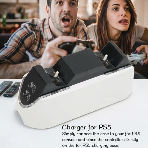 GP5-1520 Dual Charging Station for PS5 Controller with LED Indicator