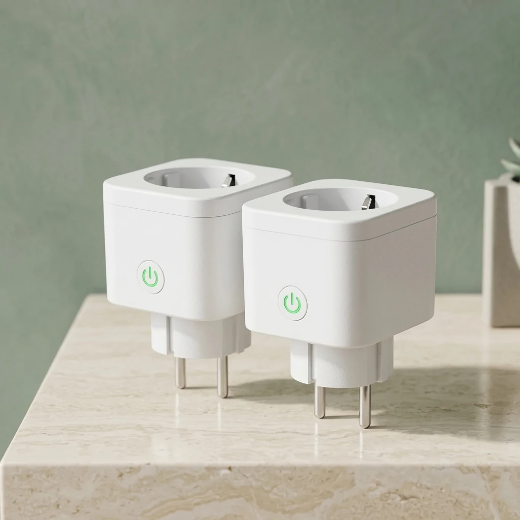 Refoss Smart Wi-Fi Mini Socket Plug - Pack of 2, Works with Alexa & Google Assistant