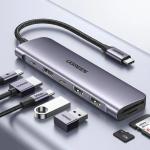 UGREEN Revodok 7-in-1 USB-C Hub with 4K HDMI, 100W PD Charging & SD/TF Card Reader 15214