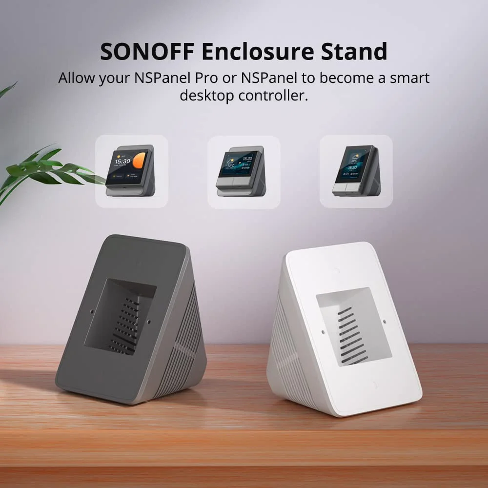 SONOFF Enclosure Desktop Stand for NSPanel and NSPanel Pro - White 2