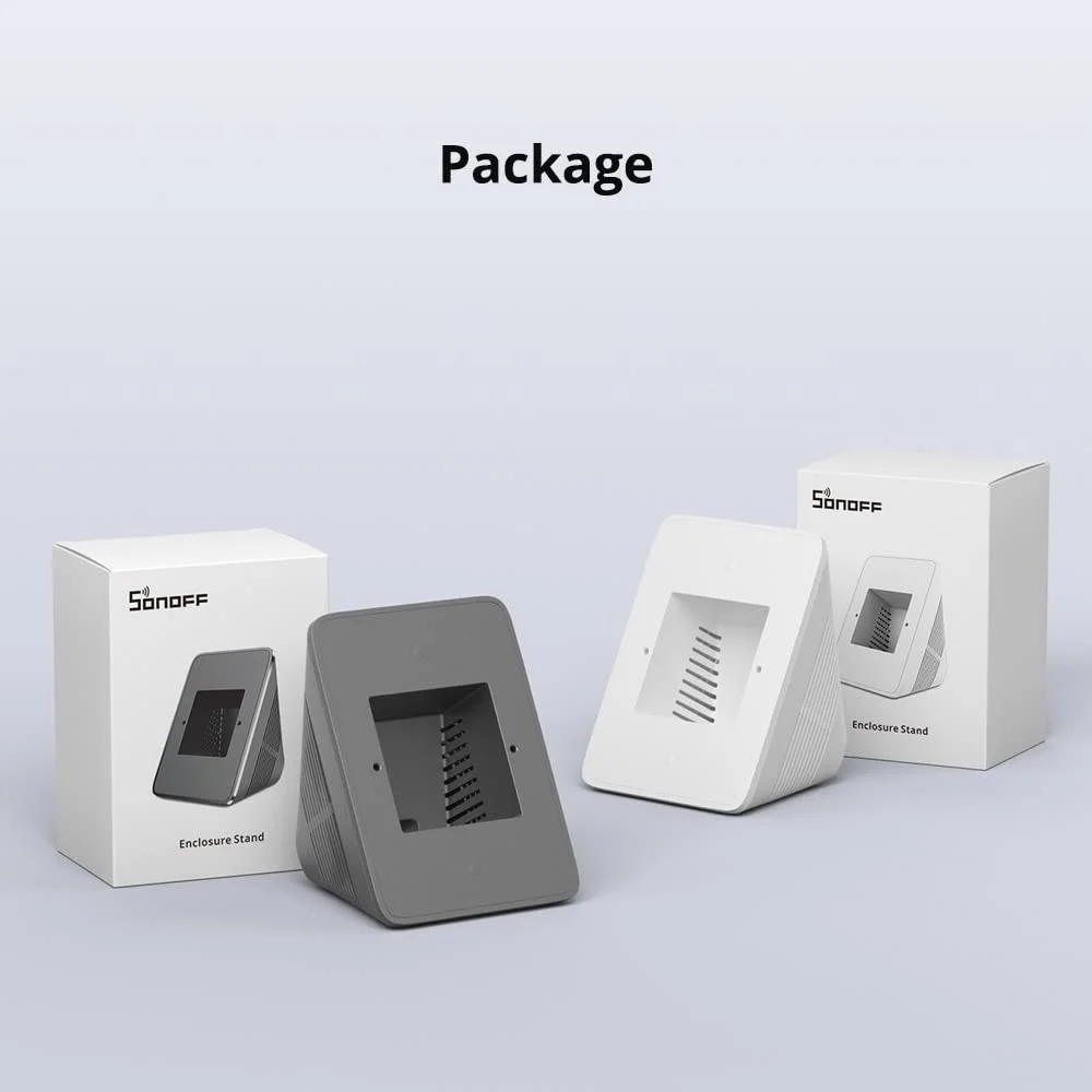 SONOFF Enclosure Desktop Stand for NSPanel and NSPanel Pro - White 6