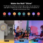 SONOFF TX Ultimate T5-1C-86 Smart 1-Gang RGB Touch Wall Switch - White