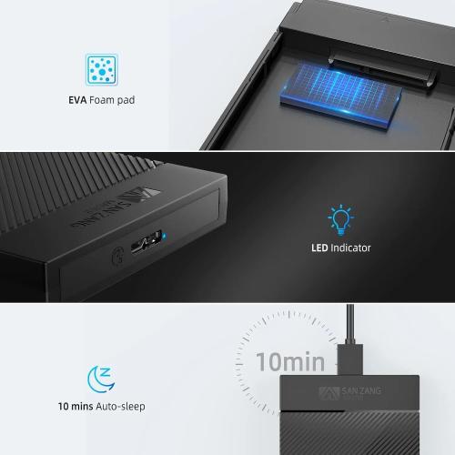SANZANG MASTER 2.5 Inch Hard Drive Enclosure SZPW25