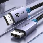 UGREEN DisplayPort 2.1 Cable 16K/8K 2M - VESA Certified 40Gbps Braided Cord 25862