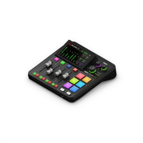 RODE RODECaster Duo Compact Integrated Audio Production Studio - Black
