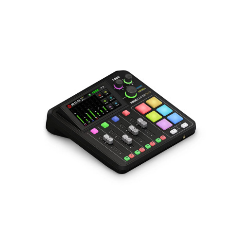 RODE RODECaster Duo Compact Integrated Audio Production Studio - Black