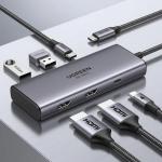 UGREEN Revodok 206 6-in-1 USB-C Dual Monitor Docking Station - 4K@60Hz HDMI 15852