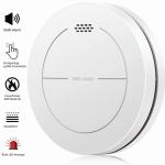 Safeliveo 10-Year Battery Photoelectric Smoke Detector & Fire Alarm - 2 Pack