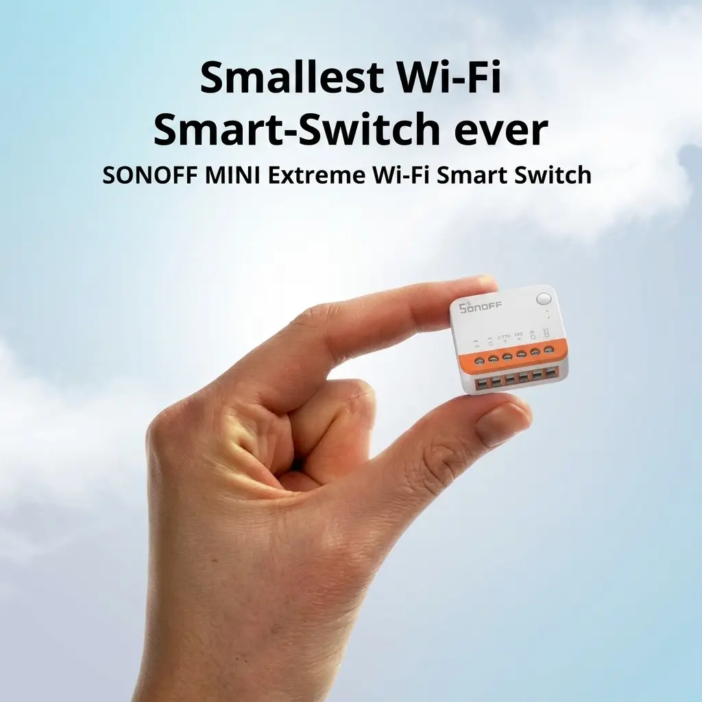 SONOFF MINIR4 WiFi Smart Switch - Ultra-Compact DIY Automation Module 2