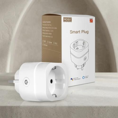MOES Smart WiFi Dimmer Socket for Dimmable LEDs, Halogen & Incandescent Bulbs, 200W, Alexa & Google Home Compatible, Smart Life/Tuya App