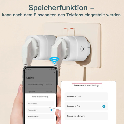 MOES Smart WiFi Dimmer Socket for Dimmable LEDs, Halogen & Incandescent Bulbs, 200W, Alexa & Google Home Compatible, Smart Life/Tuya App