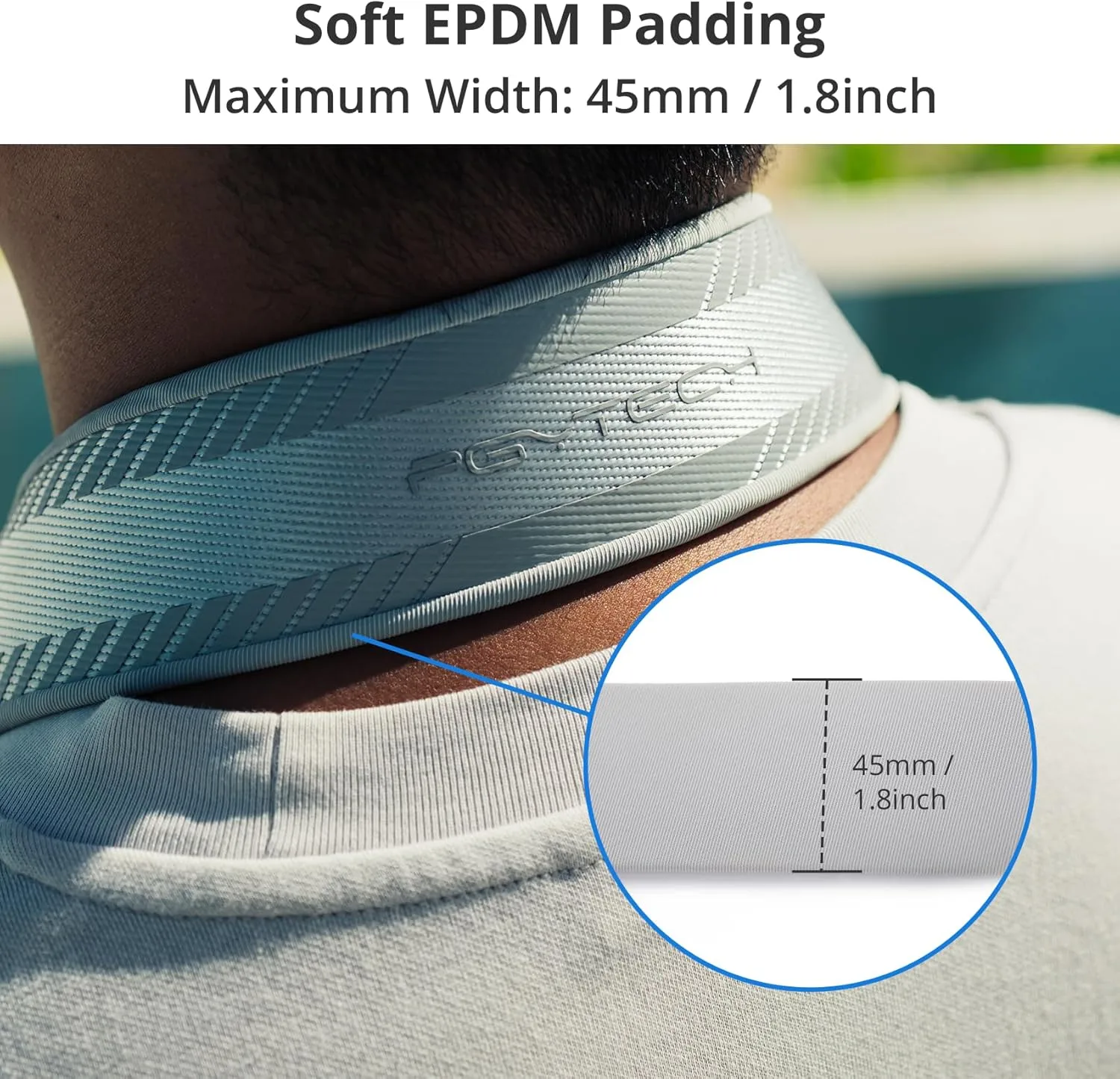 PGYTECH 1.8-inch Padded Camera Shoulder Strap with Quick Release Plate - Fern Green 3