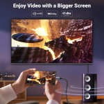 UGREEN USB-C to DisplayPort 1.4 Cable, 8K@60Hz 4K@240Hz, 2M Braided Cord 25158