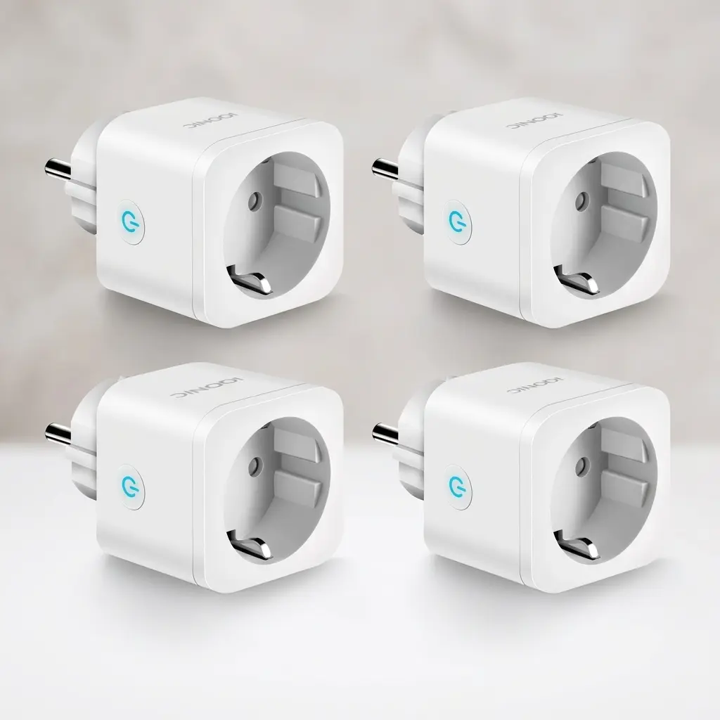 EIGHTREE 5GHz/2.4GHz WiFi Smart Plug - 16A Programmable Power Socket with Energy Monitoring, 2-Pack